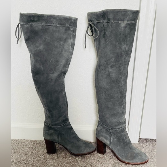 Splendid Gray Over the Knee Boots. Size 8.5 - Picture 2 of 8